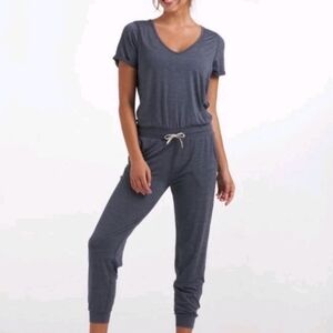 NWT Vuori All Day Jumpsuit  Lazure Heather Medium